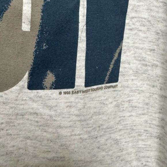 VTG 90s Bob Dylan Tour Long Sleeve Shirt XL - Picture 2 of 5